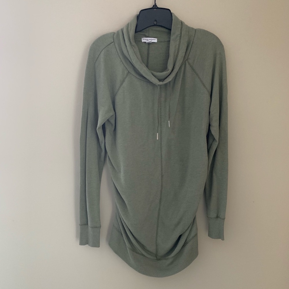 💫Liz Lange Maternity Light Olive Green Sweater